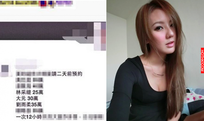 眾女星陪睡價目表網路瘋傳，劉雨柔被爆「一次12小時35萬」！ ...