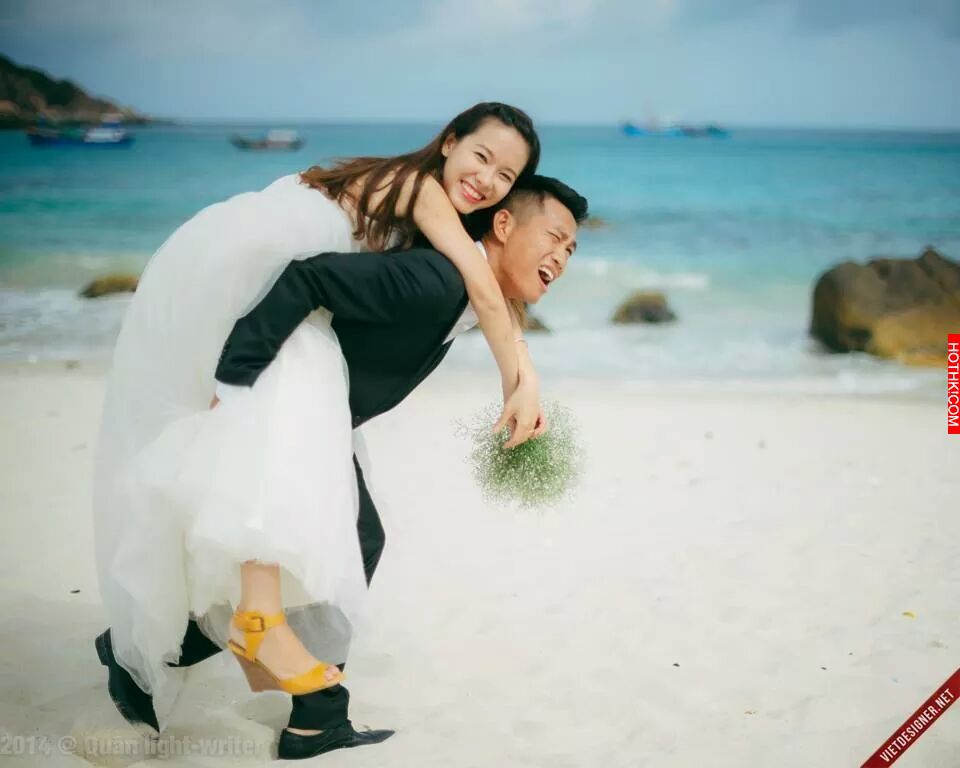 不要再拍矯情的婚紗照了！越南情侶這樣拍好自然～