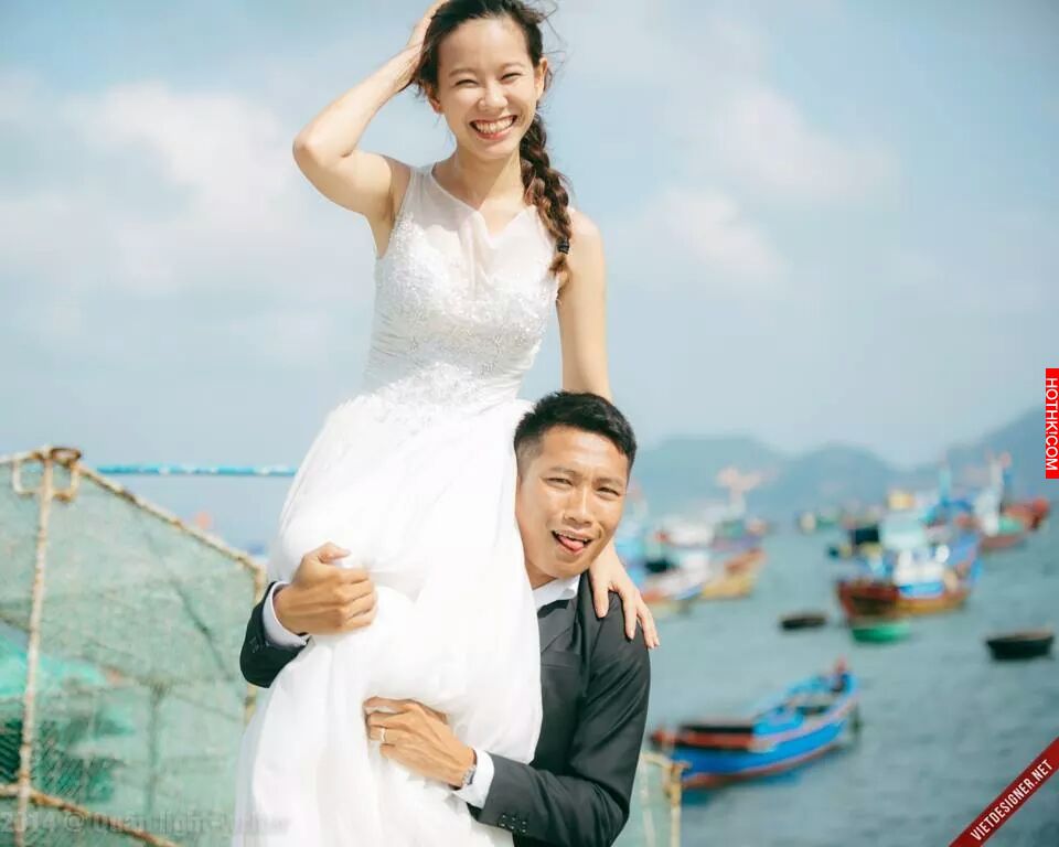 不要再拍矯情的婚紗照了！越南情侶這樣拍好自然～