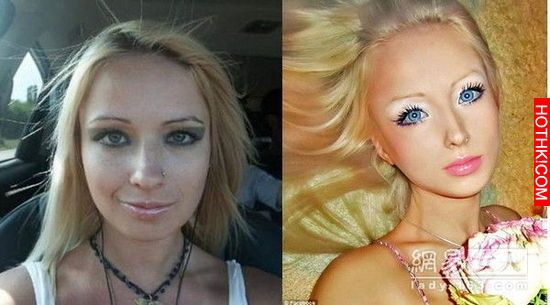 烏克蘭超美真人芭比！網友肉搜，整形前竟超平凡像路人！