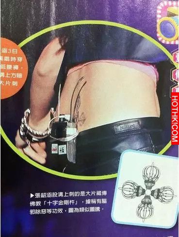 揭張柏芝蔡依林伊能靜私密紋身，Angelababy居然刺在“那裡”....好害羞！ ...