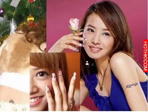揭張柏芝蔡依林伊能靜私密紋身，Angelababy居然刺在“那裡”....好害羞！ ...
