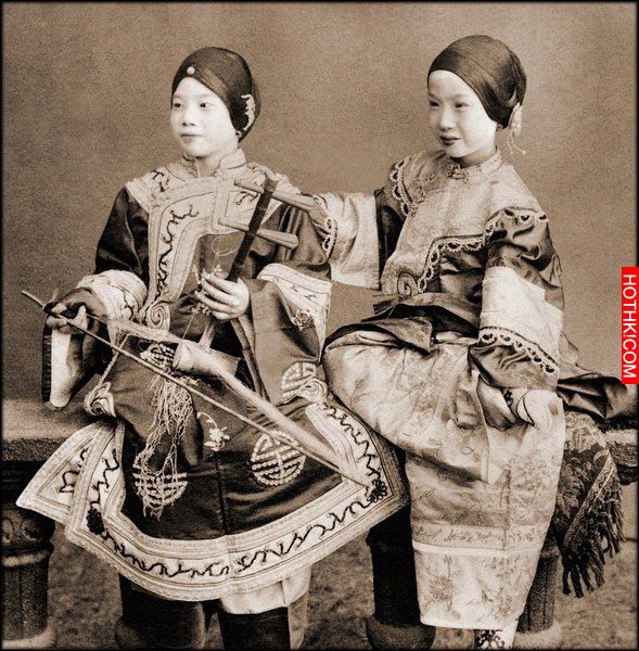 曝光78張中國100多年前的真實照片....原來古代還是有正妹的！！ ...