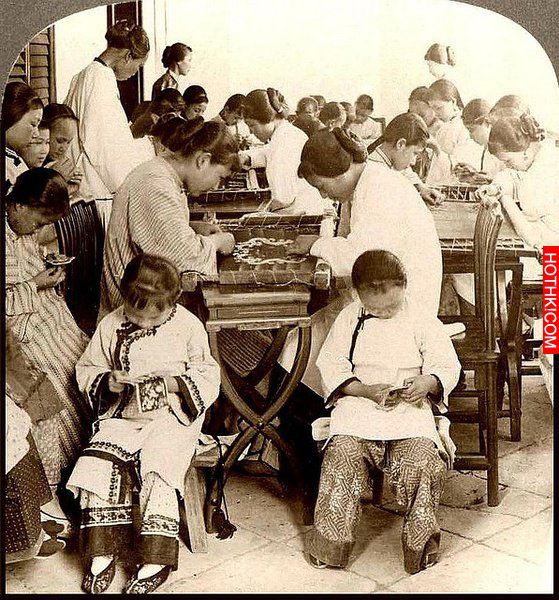 曝光78張中國100多年前的真實照片....原來古代還是有正妹的！！ ...