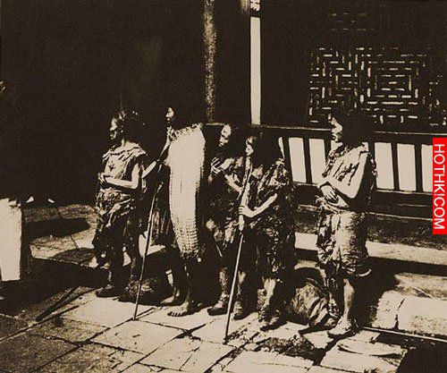 曝光78張中國100多年前的真實照片....原來古代還是有正妹的！！ ...