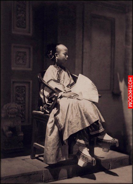 曝光78張中國100多年前的真實照片....原來古代還是有正妹的！！ ...
