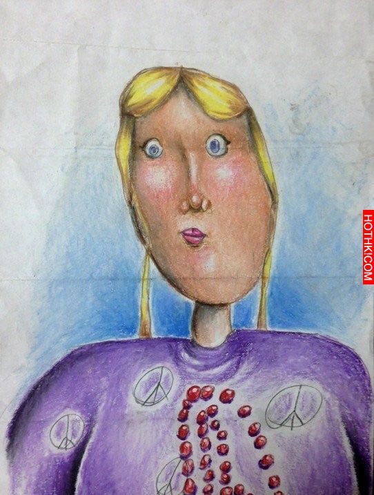 給爸爸出功課！女兒塗鴨，爸爸接力上色展神技！