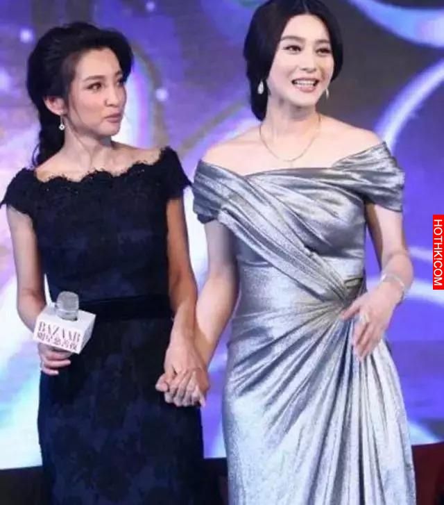 跟范冰冰合照沒有被秒成渣渣的...只有她了!!!