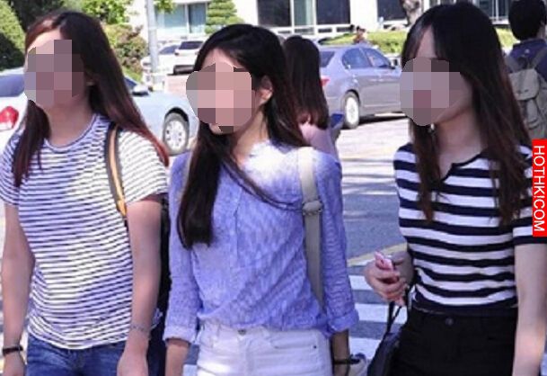 韓國街頭實拍．．．沒整形的女人們原來長這樣．．．