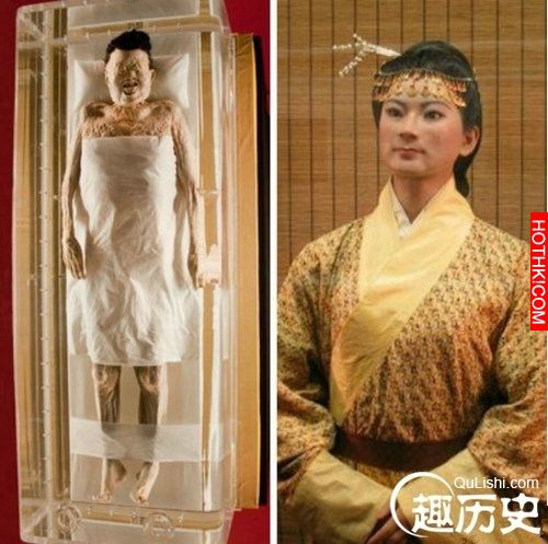 中國三大不腐女屍！乾隆最疼愛的女人美貌依舊！