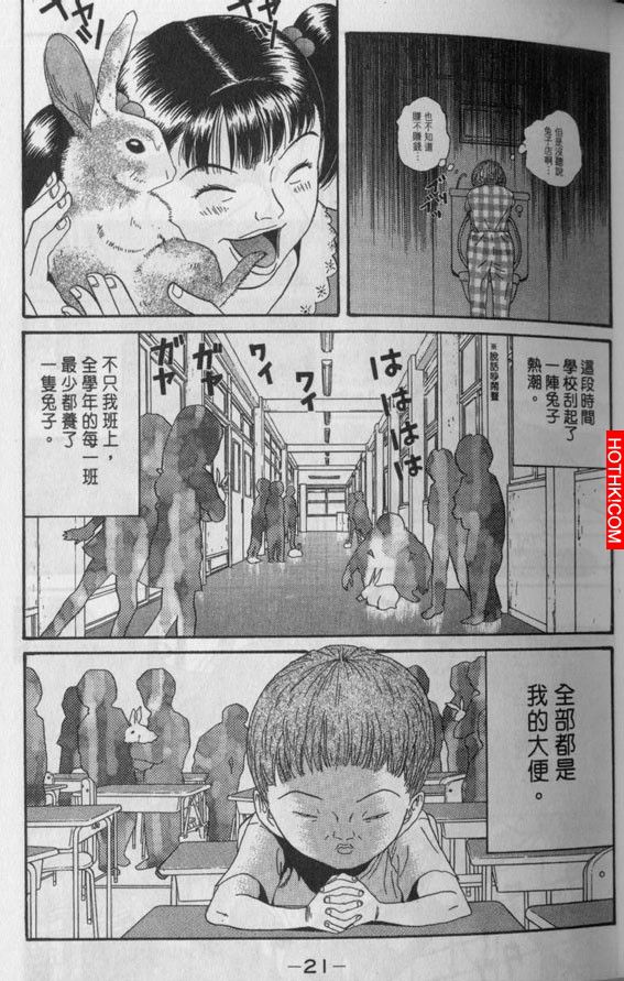 早上拉屎拉出一隻兔子...這到底怎麼回事？