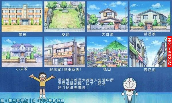 大雄和哆拉A夢到底是住在日本的哪裡？終於解出來了！！！