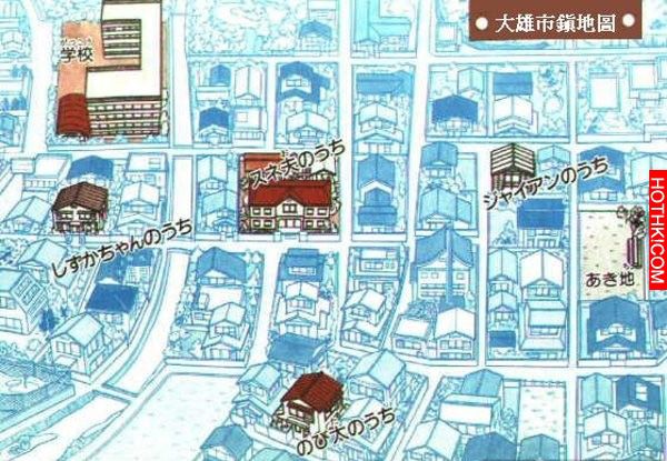 大雄和哆拉A夢到底是住在日本的哪裡？終於解出來了！！！
