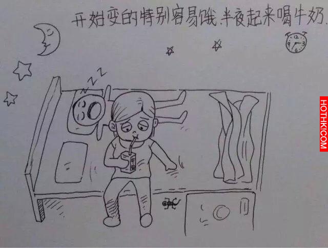 一個男人用漫畫描繪出老婆從懷孕到生產的所有細節，感動到哭！