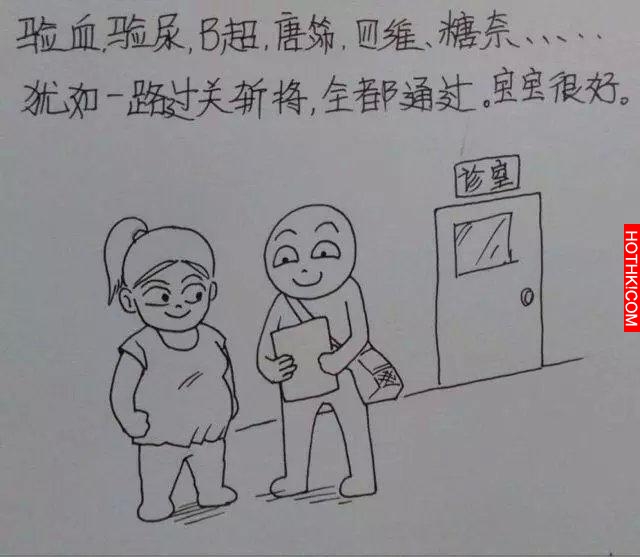 一個男人用漫畫描繪出老婆從懷孕到生產的所有細節，感動到哭！