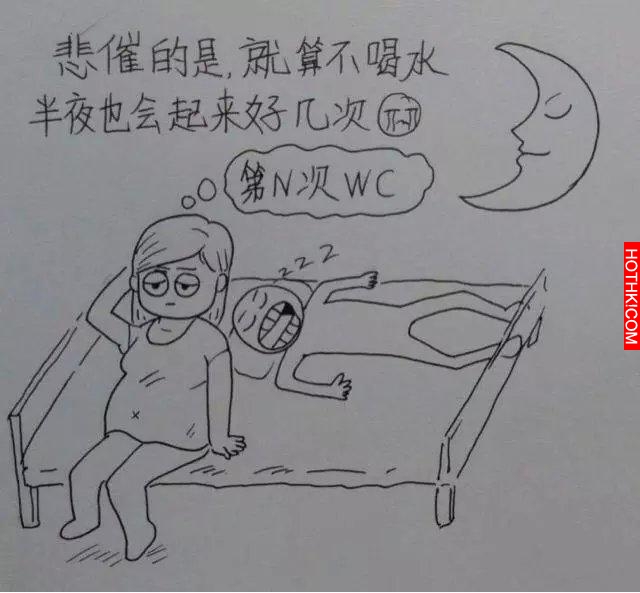 一個男人用漫畫描繪出老婆從懷孕到生產的所有細節，感動到哭！