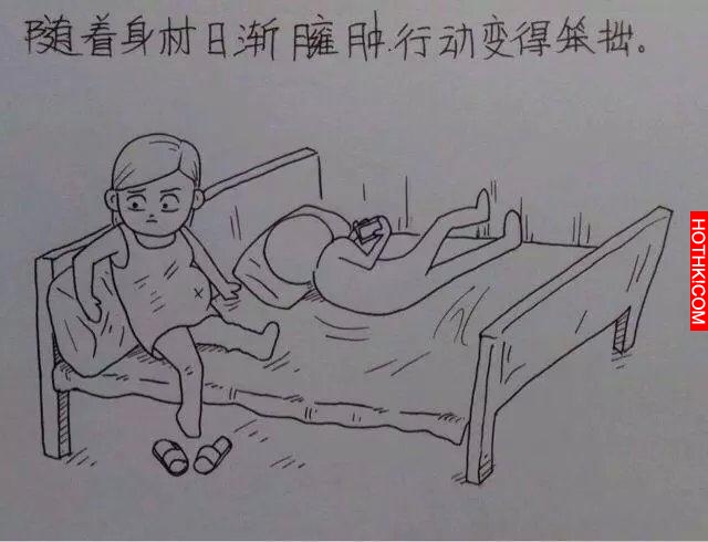一個男人用漫畫描繪出老婆從懷孕到生產的所有細節，感動到哭！