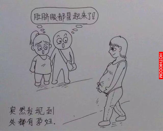 一個男人用漫畫描繪出老婆從懷孕到生產的所有細節，感動到哭！