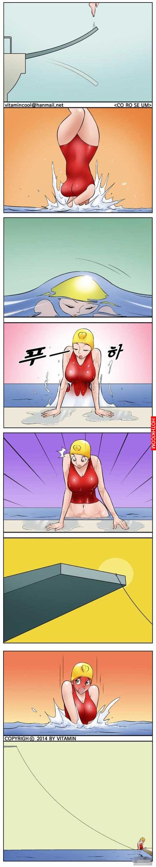 天啊！下面怎麼了...