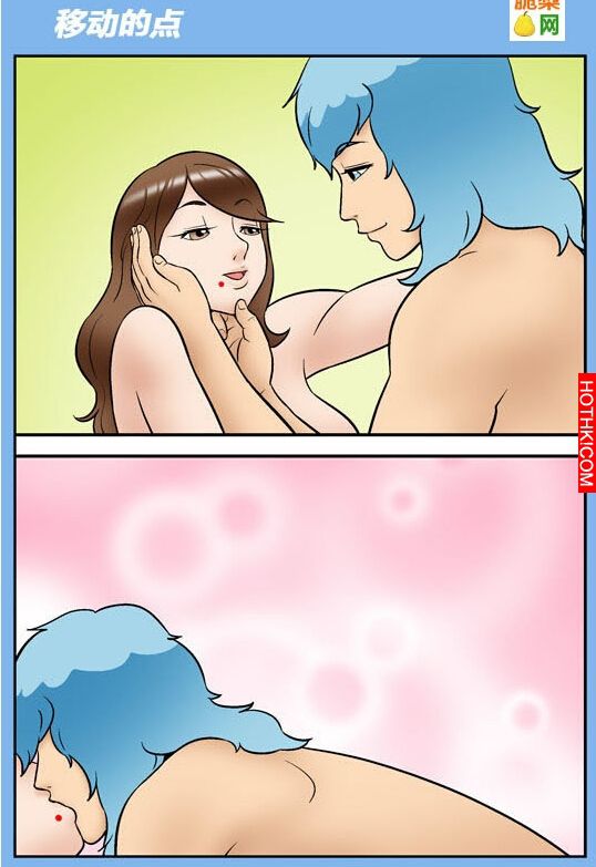 移動的點...