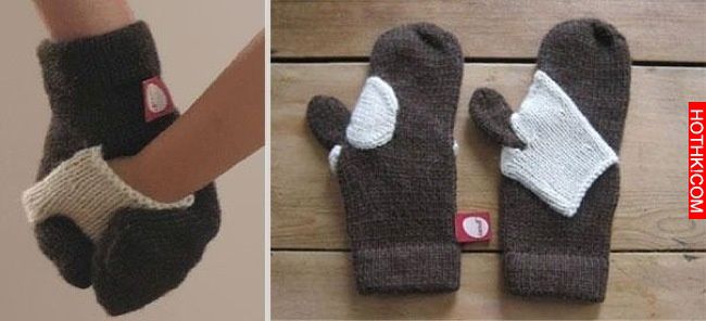 Keep your child’s hands warm with these forget-met-not mittens