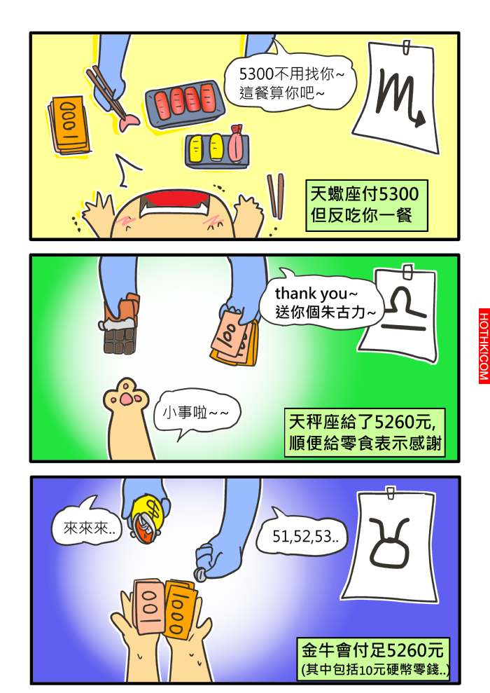 【星座物語】代付篇｜歡迎留言分享看法唷～