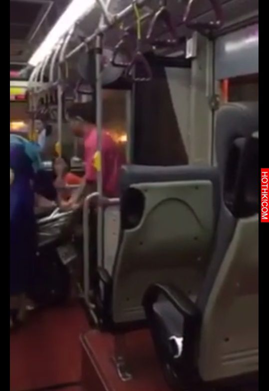 【強颱杜鵑】公車臨停救滑倒機車 網友狂讚