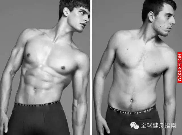 同樣一件衣服，肌肉男VS普通男超級對比！看到第二張我就受不了了.....這真的是赤裸裸 ...