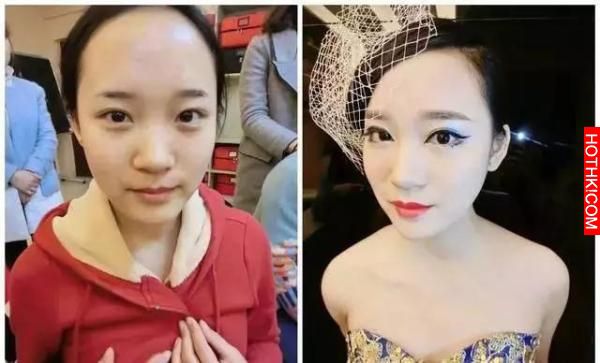 結婚當天，這些新娘卸妝後，新郎看了全淚崩！尤其第1位，實在令人震驚！ ...