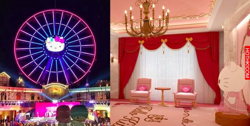 全球首座Hello Kitty主題樂園正式開幕了！絕對不能錯過的Kitty摩天輪！看到Kitty主題 ...