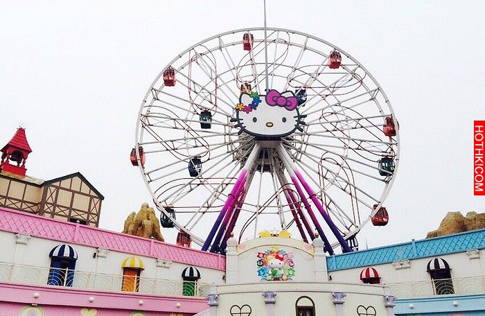 全球首座Hello Kitty主題樂園正式開幕了！絕對不能錯過的Kitty摩天輪！看到Kitty主題 ...