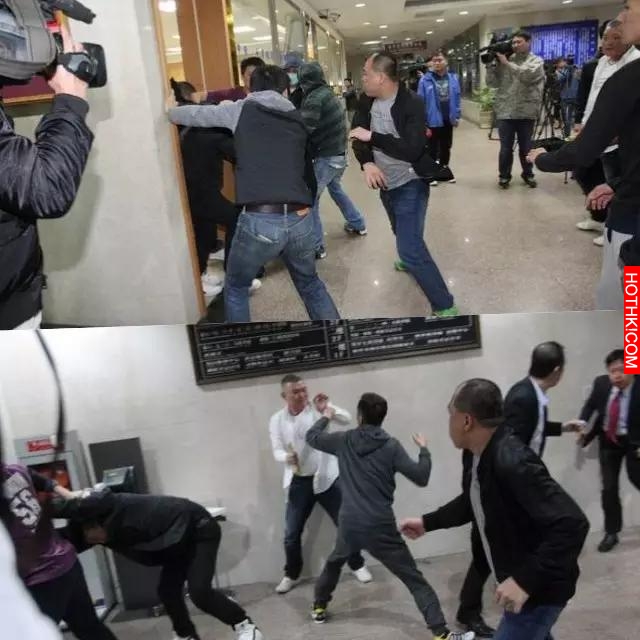 男星台灣遇槍戰！雙方人馬獲釋後，警局外直接開打！