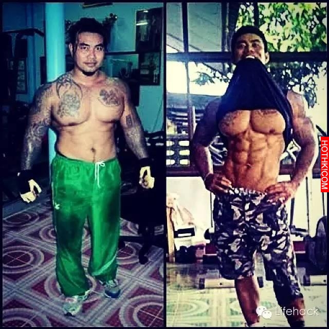 看到這位肌肉男的下半身，我徹底驚呆了！
