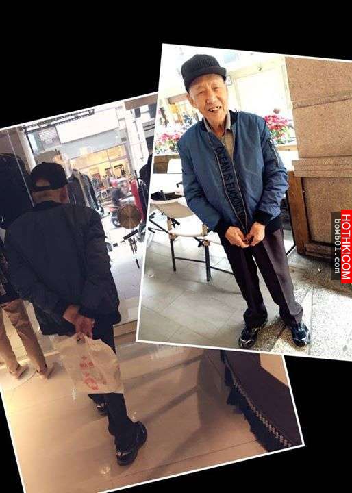 老伯伯帶不夠錢買外套在門外徘徊，店員知道後做的事讓網友都覺得超暖心！ ...