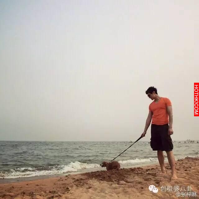 1米82的張梓琳懷孕了，老公1米93，這一家三口是要輾壓娛樂圈嗎