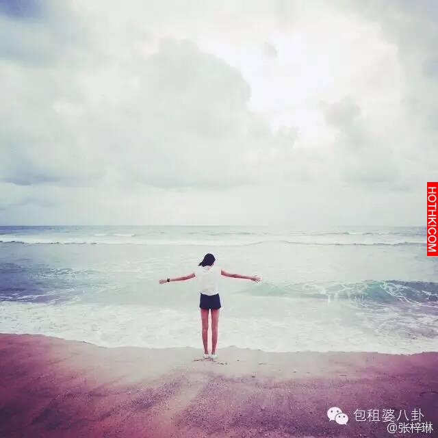 1米82的張梓琳懷孕了，老公1米93，這一家三口是要輾壓娛樂圈嗎