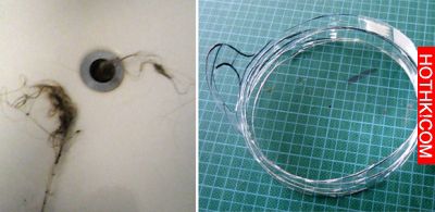 清水管內「陳年頭髮」就靠它！不用花到一毛錢！就可以全部清光光！！ ...