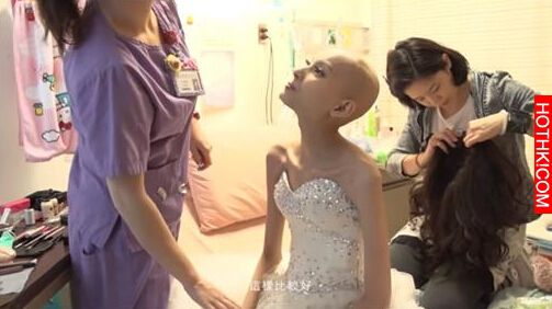 21歲的癌末女孩完成遺願，成為世界上最美的新娘...她最後「一句話」讓人淚崩... ...