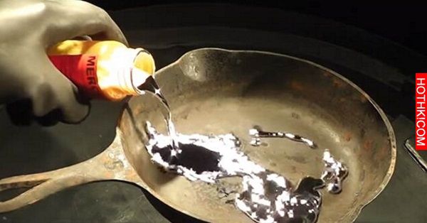 這男人把煮沸的「水銀」拿來煎「雞蛋」，得到的成品讓人震驚... ...