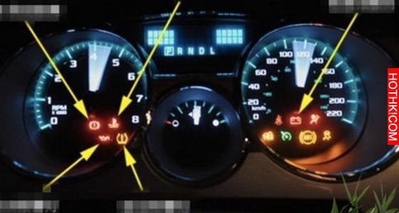 注意！儀錶盤上這5個燈亮了，一定要停車！否則車毀人亡！