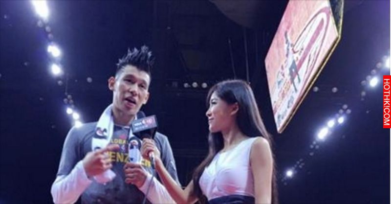 NBA美女主播周玲安示愛林書豪（這主播也太漂亮了吧！）