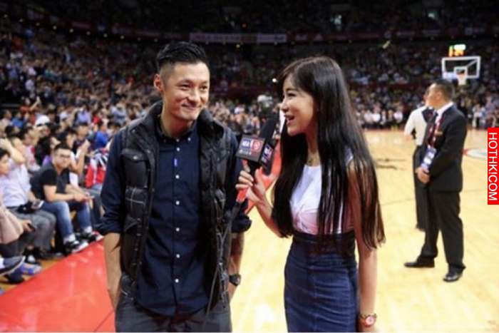 NBA美女主播周玲安示爱林书豪（这主播也太漂亮了吧！）