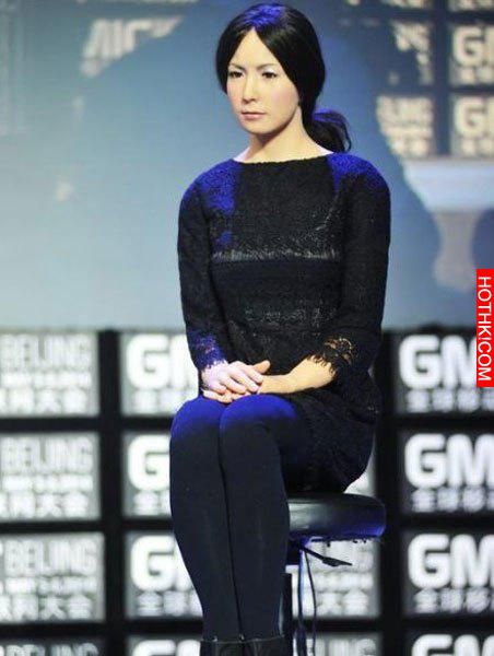 各國美女機器人對比，第8張「中國製」太誇扯了拉！！！！