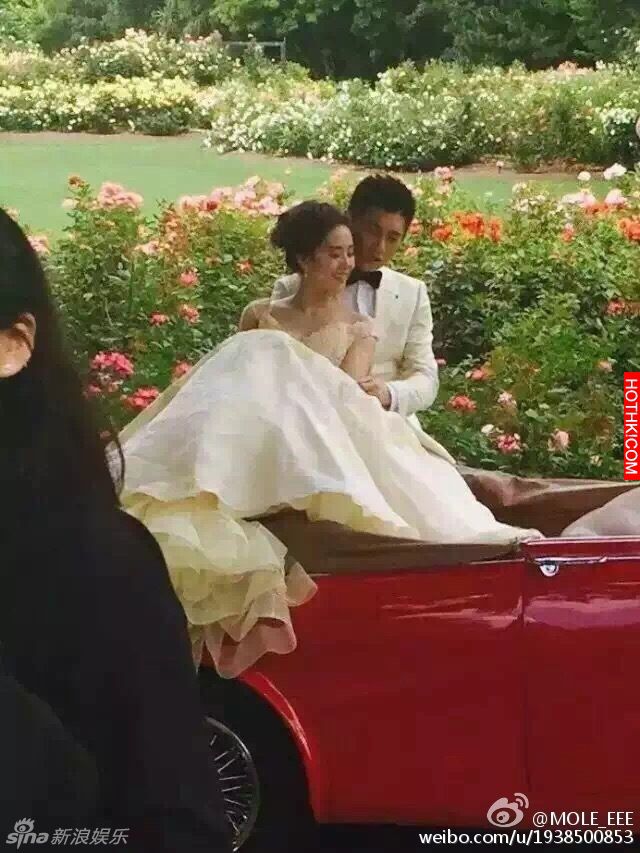 吳奇隆跟劉詩詩的婚紗照甜蜜曝光啦！摟抱雙目含情，尤其是第2張，太過份啦！ ...