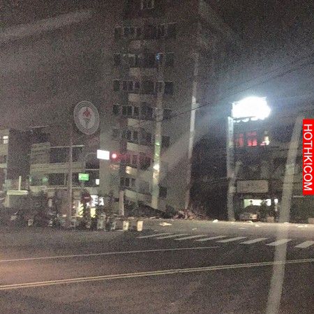 高屏4級大地震，台南驚傳10層大樓倒塌！哀號聲此起彼落！房屋竟然倒成這樣！實在太可 ...