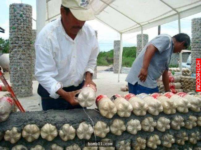 這男人拿了8000多個寶特瓶「蓋房子」受到大家恥笑，沒想到最後蓋出的成果讓當初酸他的 ...