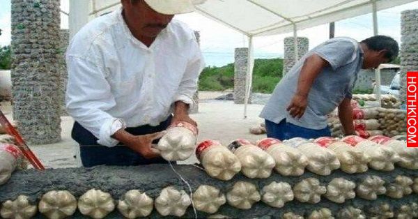 這男人拿了8000多個寶特瓶「蓋房子」受到大家恥笑，沒想到最後蓋出的成果讓當初酸他的 ...