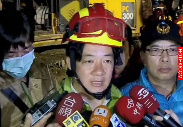 振奮！距離2公尺 維冠14樓住戶回敲牆壁3聲，賴清德：暫停大鋼牙全力搶救！ ...
