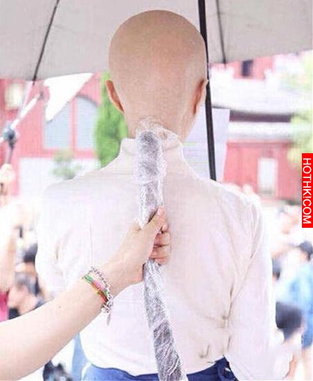 敢於剃光頭的才是真美女，看女明星光頭造型，最後一張讓人心疼！