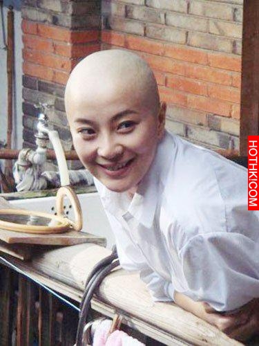 敢於剃光頭的才是真美女，看女明星光頭造型，最後一張讓人心疼！